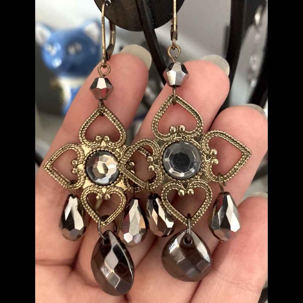 Festive earrings